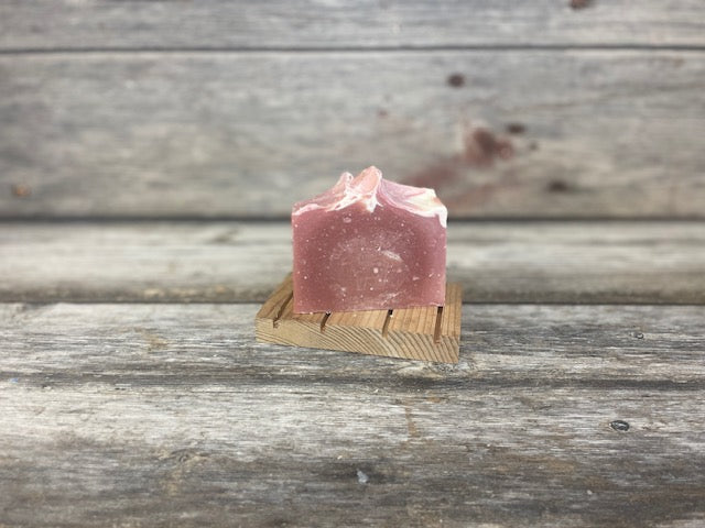 Apple Blossom goat milk bar soap