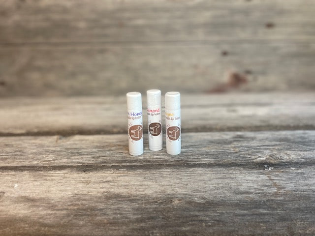 Organic goat milk lip balm