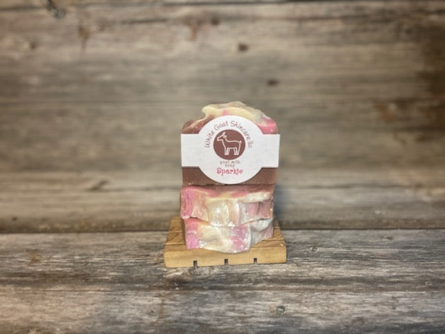Sparkle goat milk bar soap