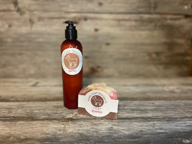 Sparkle goat milk bar soap