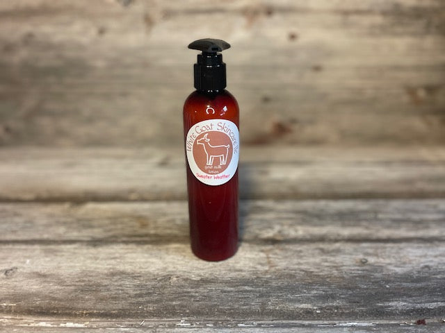 Sweater Weather goat milk lotion