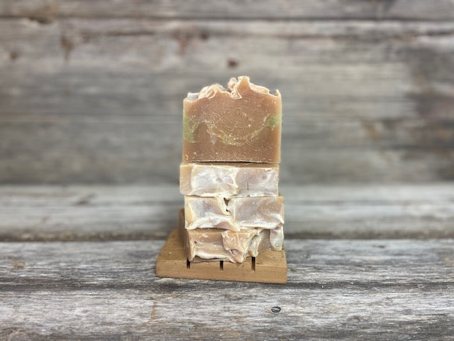 Lemongrass & Coconut goat milk bar soap