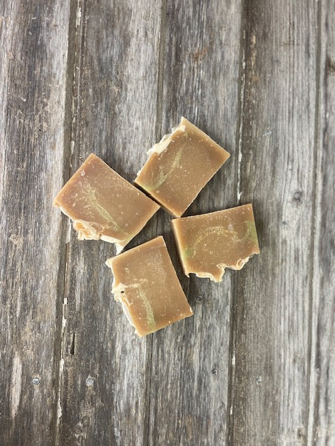 Lemongrass & Coconut goat milk bar soap