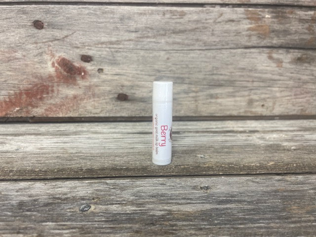 Organic goat milk lip balm