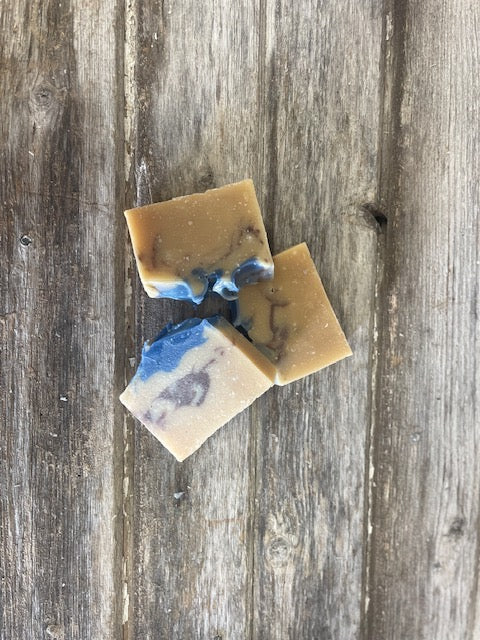 Blue Sage & Sandalwood goat milk bar soap