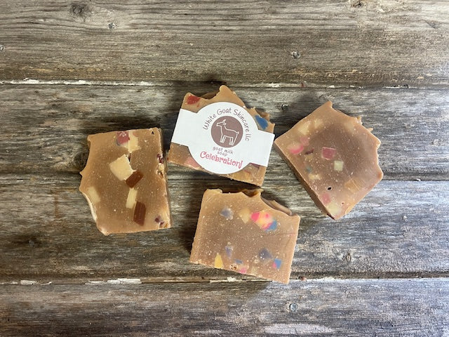 Celebration goat milk bar soap