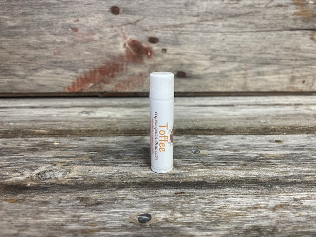 Organic goat milk lip balm