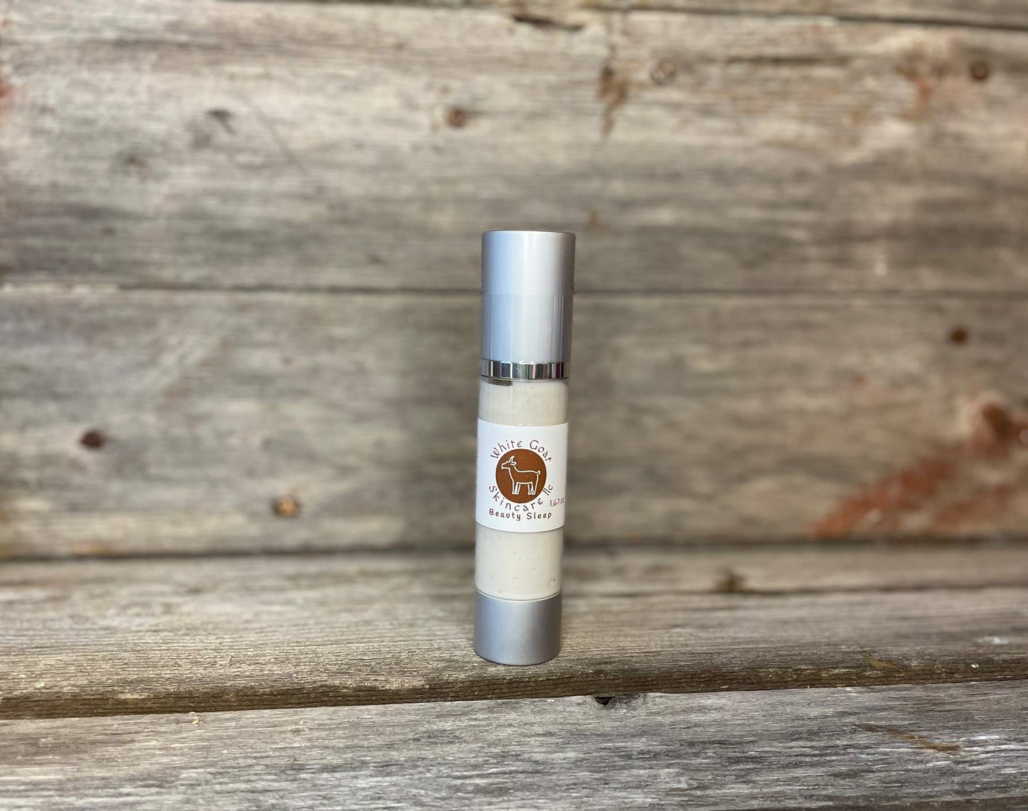 "Beauty Sleep" night time organic goat milk face lotion