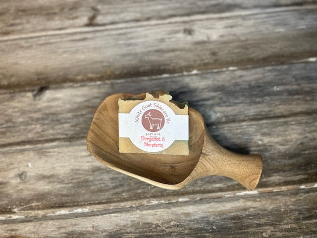 Bergamot & Mandarin goat milk bar soap