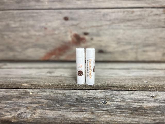 Organic goat milk lip balm