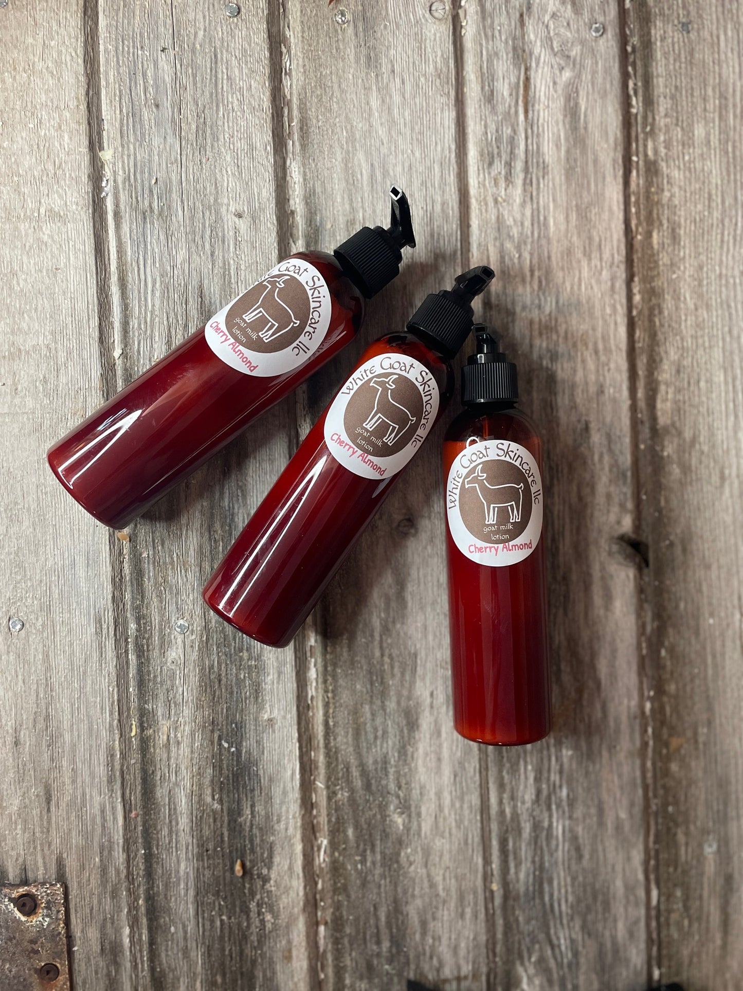 Cherry Almond goat milk lotion