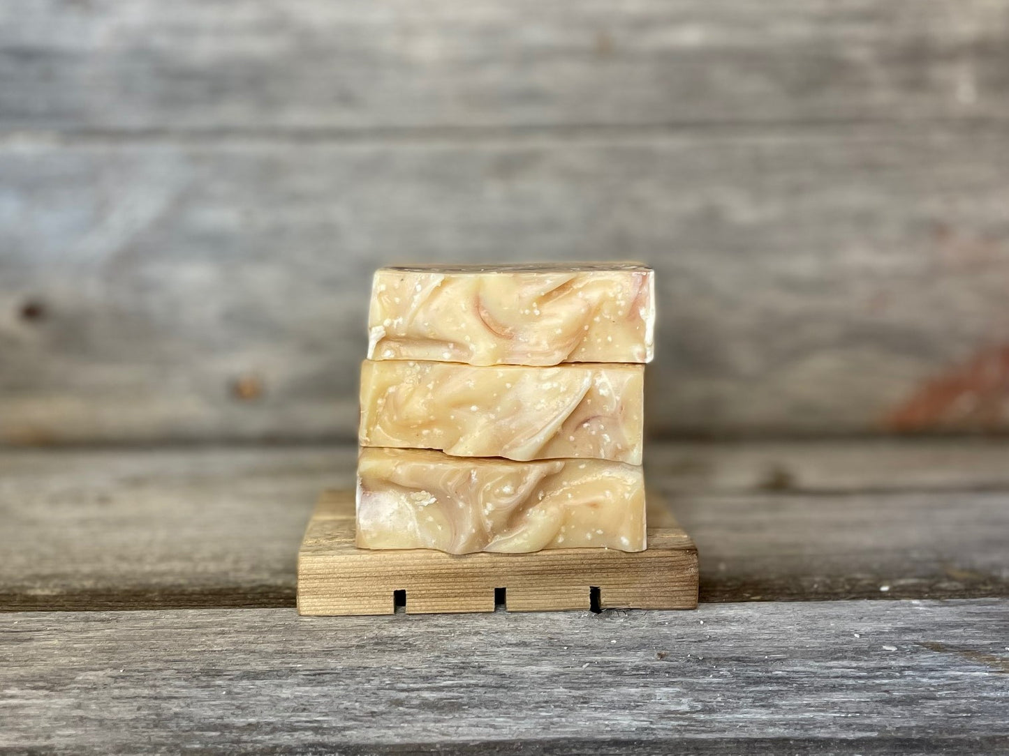 Lemongrass goat milk bar soap