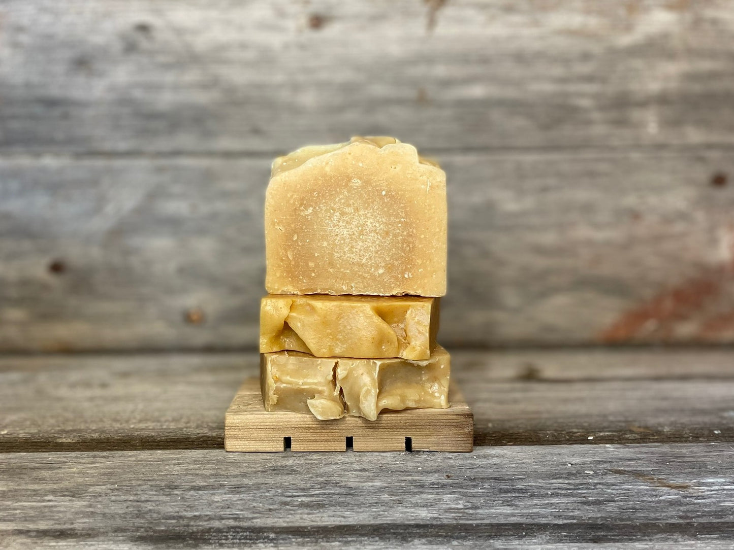 Lemongrass goat milk bar soap