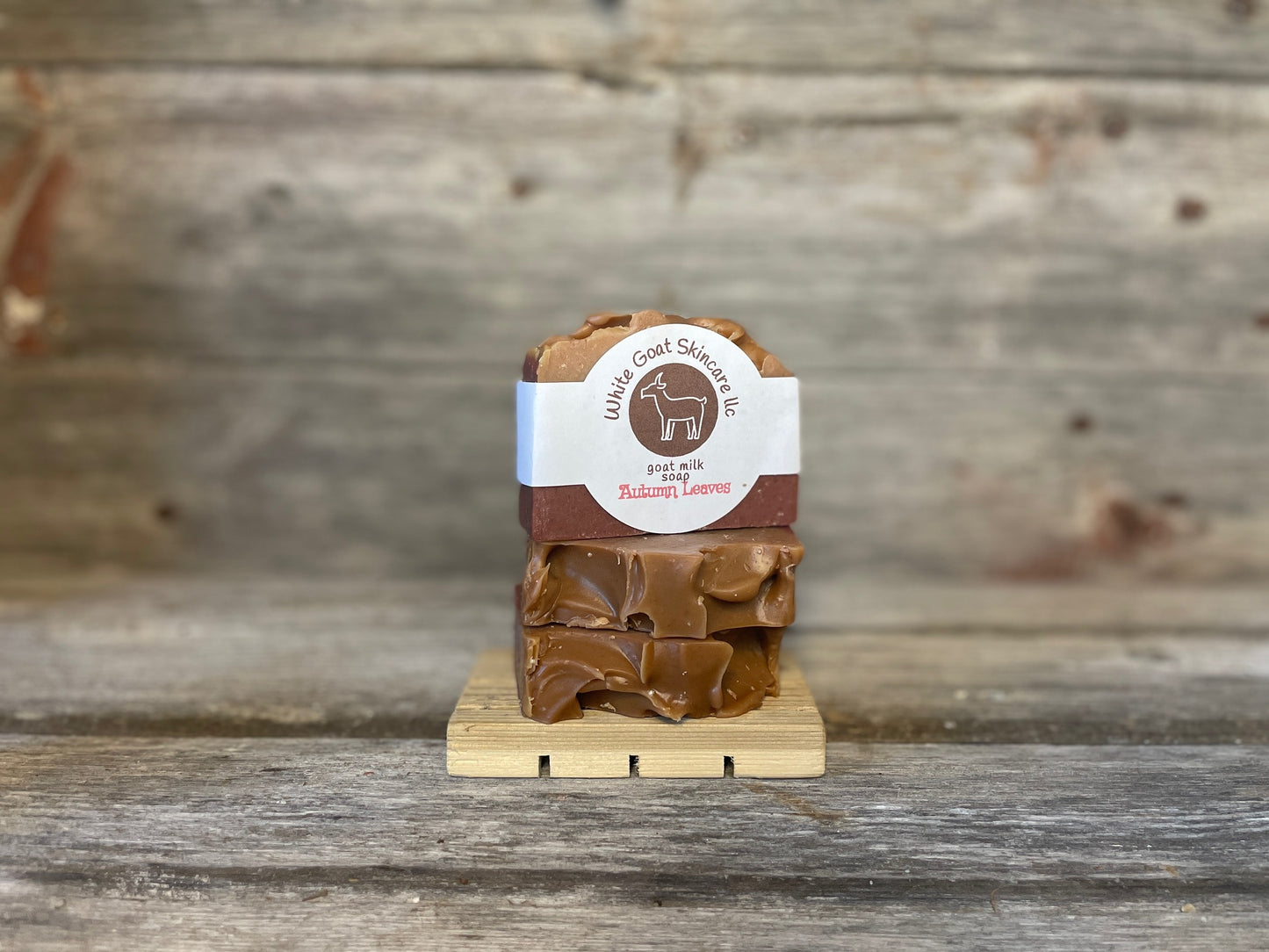 Autumn Leaves goat milk bar soap