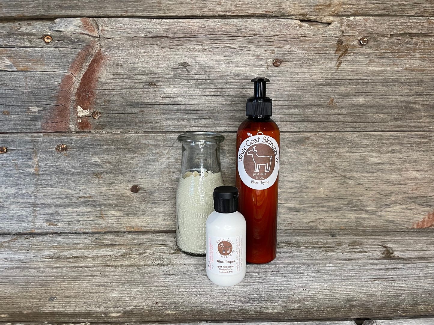 Blue Thyme goat milk lotion
