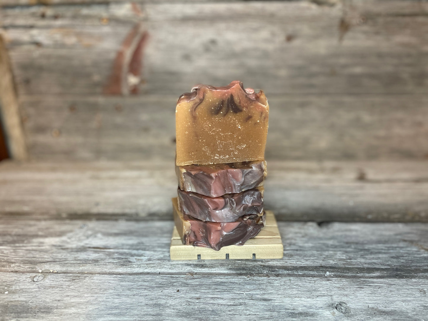 Cherry Almond goat milk bar soap