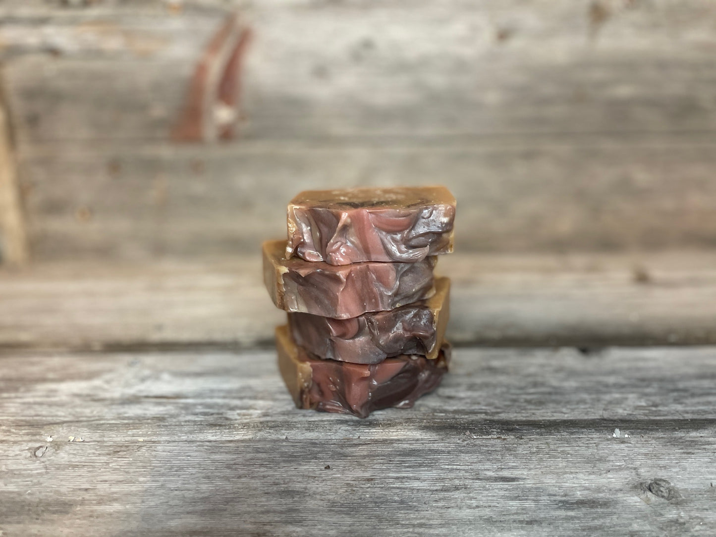 Cherry Almond goat milk bar soap