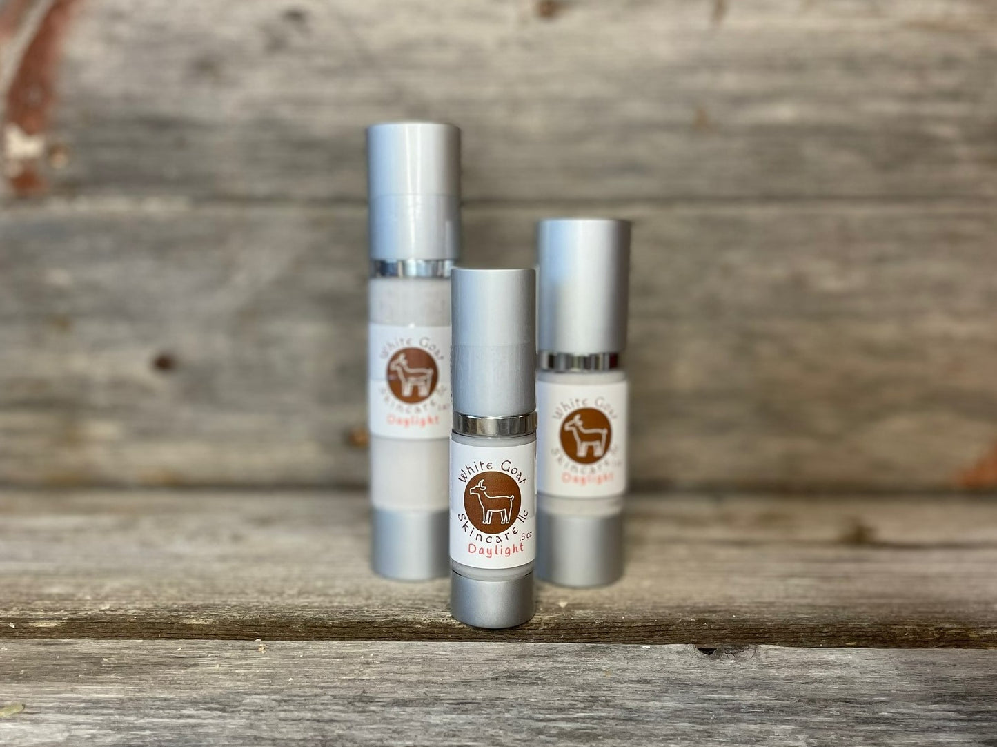 "Daylight" day time natural organic goat milk face lotion