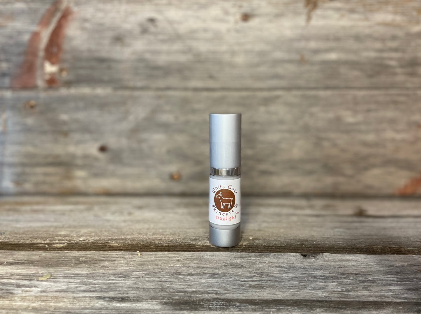 "Daylight" day time natural organic goat milk face lotion