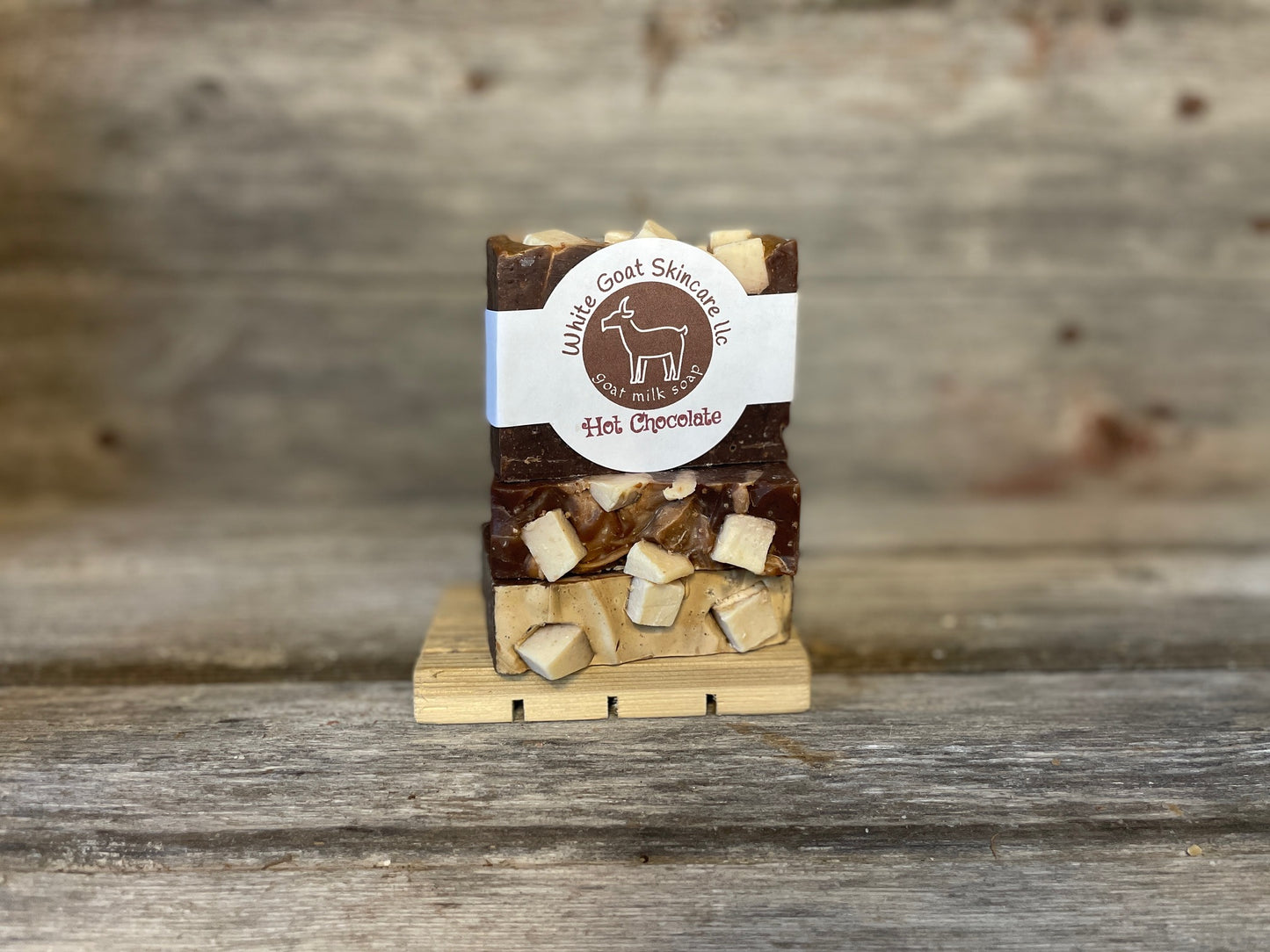 Hot Chocolate goat milk bar soap