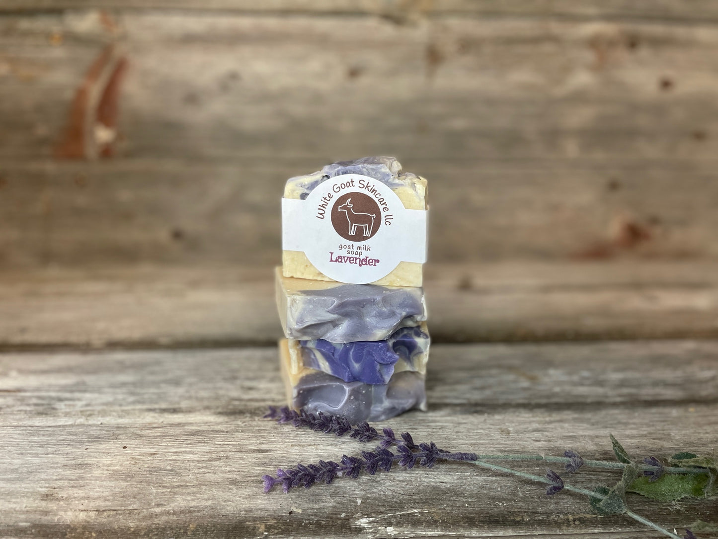 Lavender goat milk bar soap