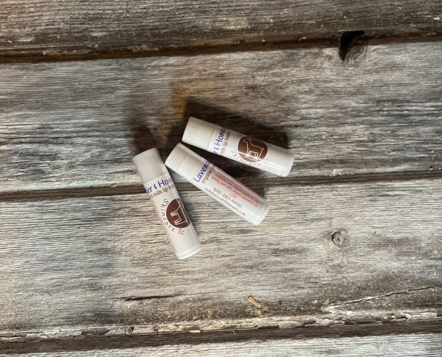 Organic goat milk lip balm