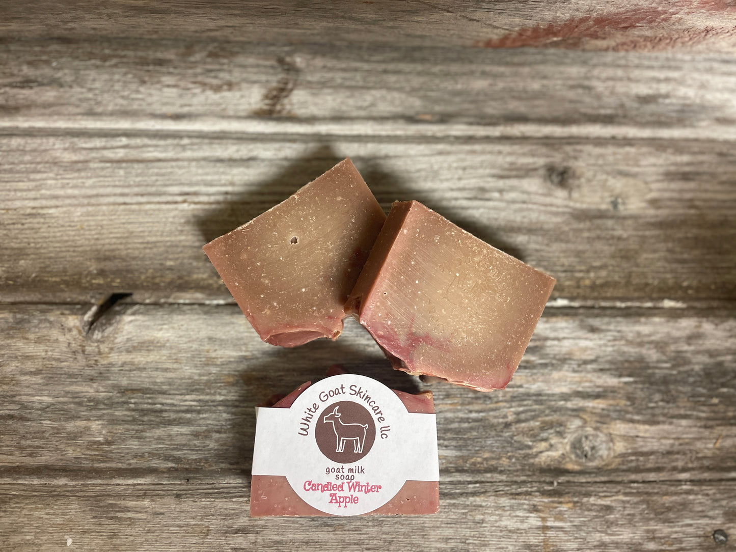 Candied Winter Apple goat milk bar soap