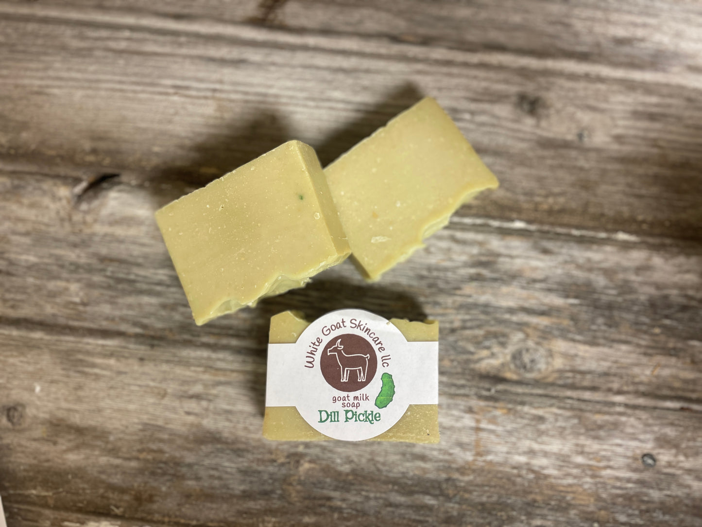 Dill Pickle goat milk bar soap