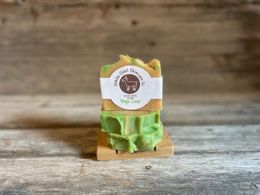 Baja Lime goat milk bar soap