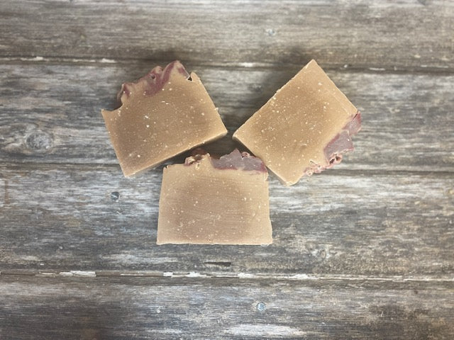 Tobacco & Black Cherry goat milk bar soap