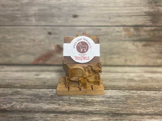 Brown Sugar & Creamy Pecans goat milk bar soap