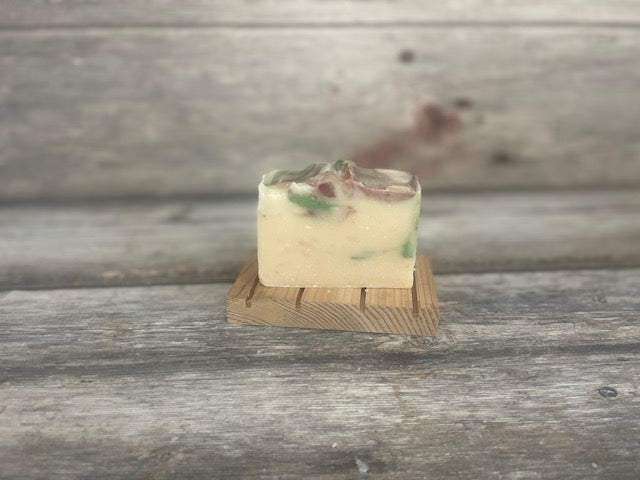 Mistletoe goat milk bar soap