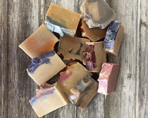 Imperfect goat milk bar soap