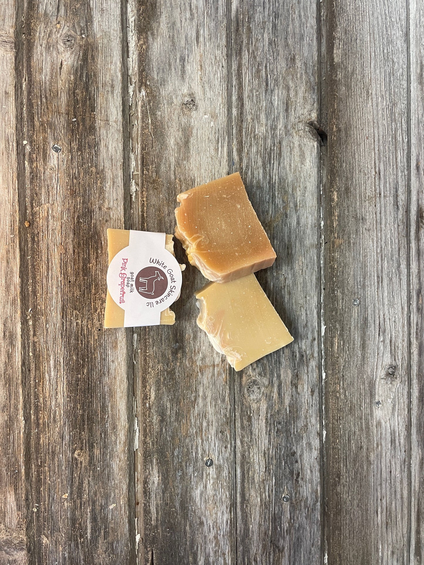 Pink Grapefruit goat milk bar soap