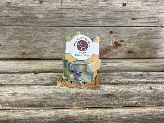 Summer Storm goat milk bar soap