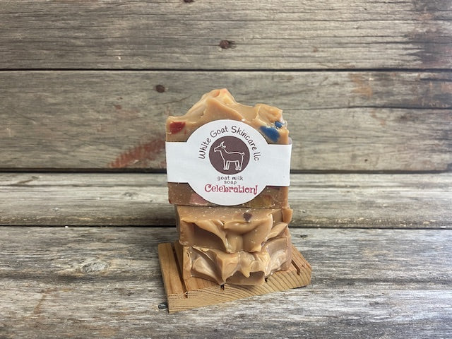 Celebration goat milk bar soap