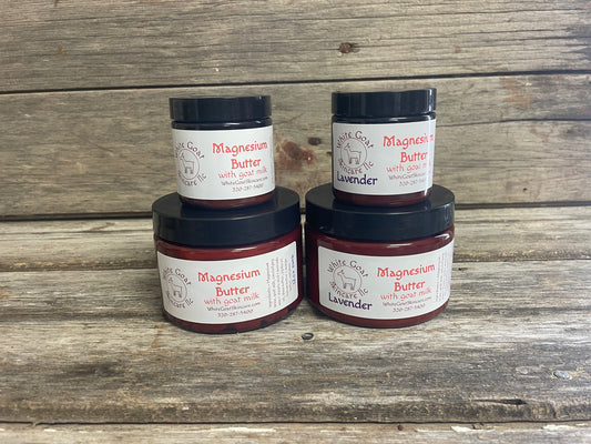 Magnesium Body Butter with goat milk