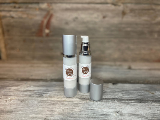 "Daylight" day time natural organic goat milk face lotion