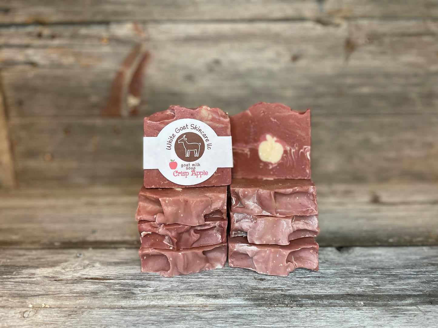 Crisp Apple goat milk bar soap