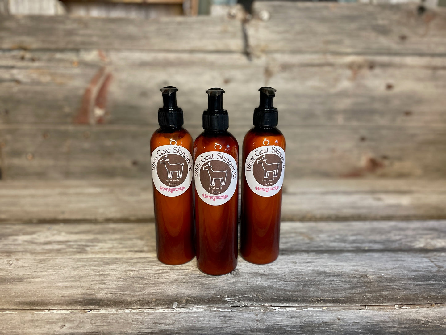 Honeysuckle goat milk lotion